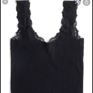 J CREW LACE TANK TOP